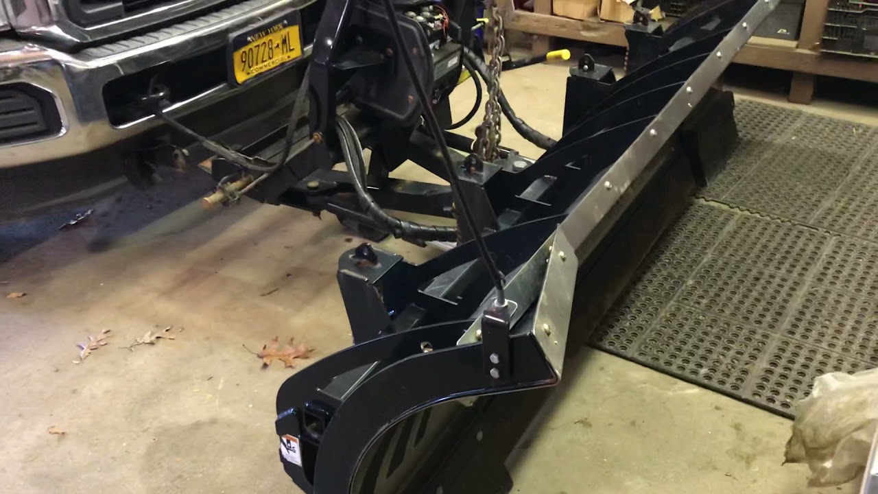 How to adjust drop speed hydraulic pressure on Fisher xls snow plow