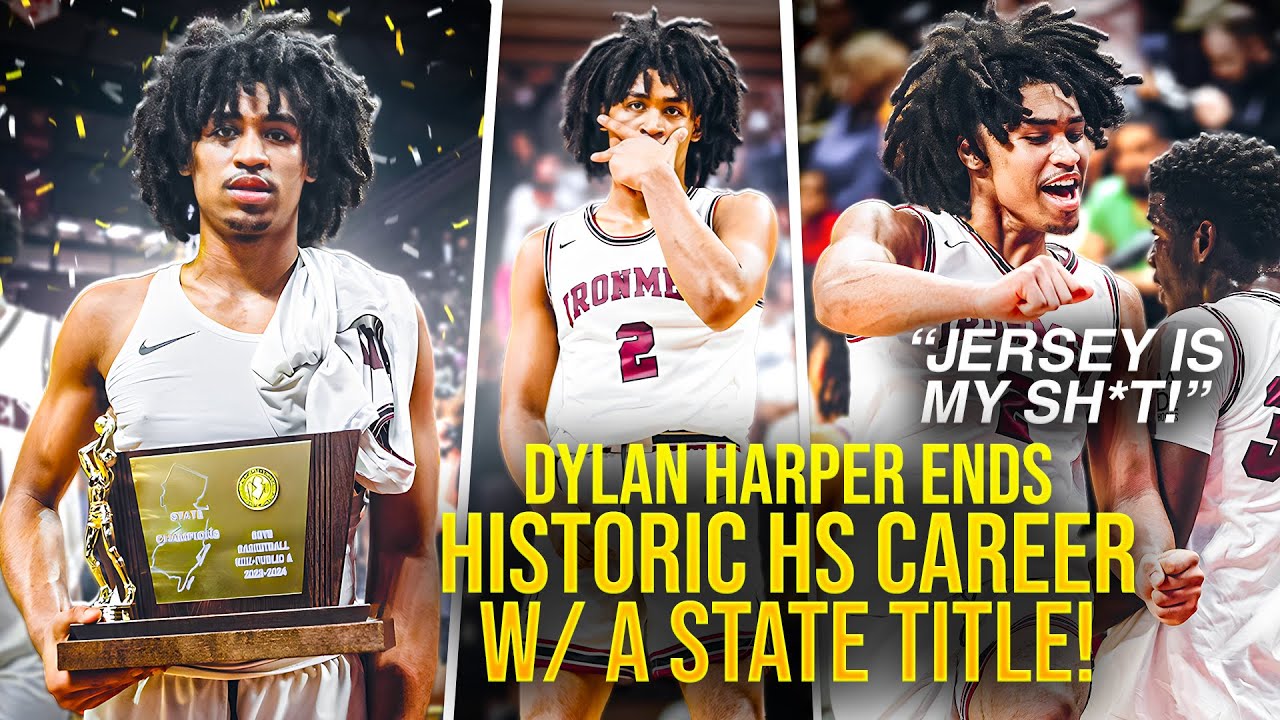 Dylan Harper HISTORIC STATE TITLE Performance @ RUTGERS..