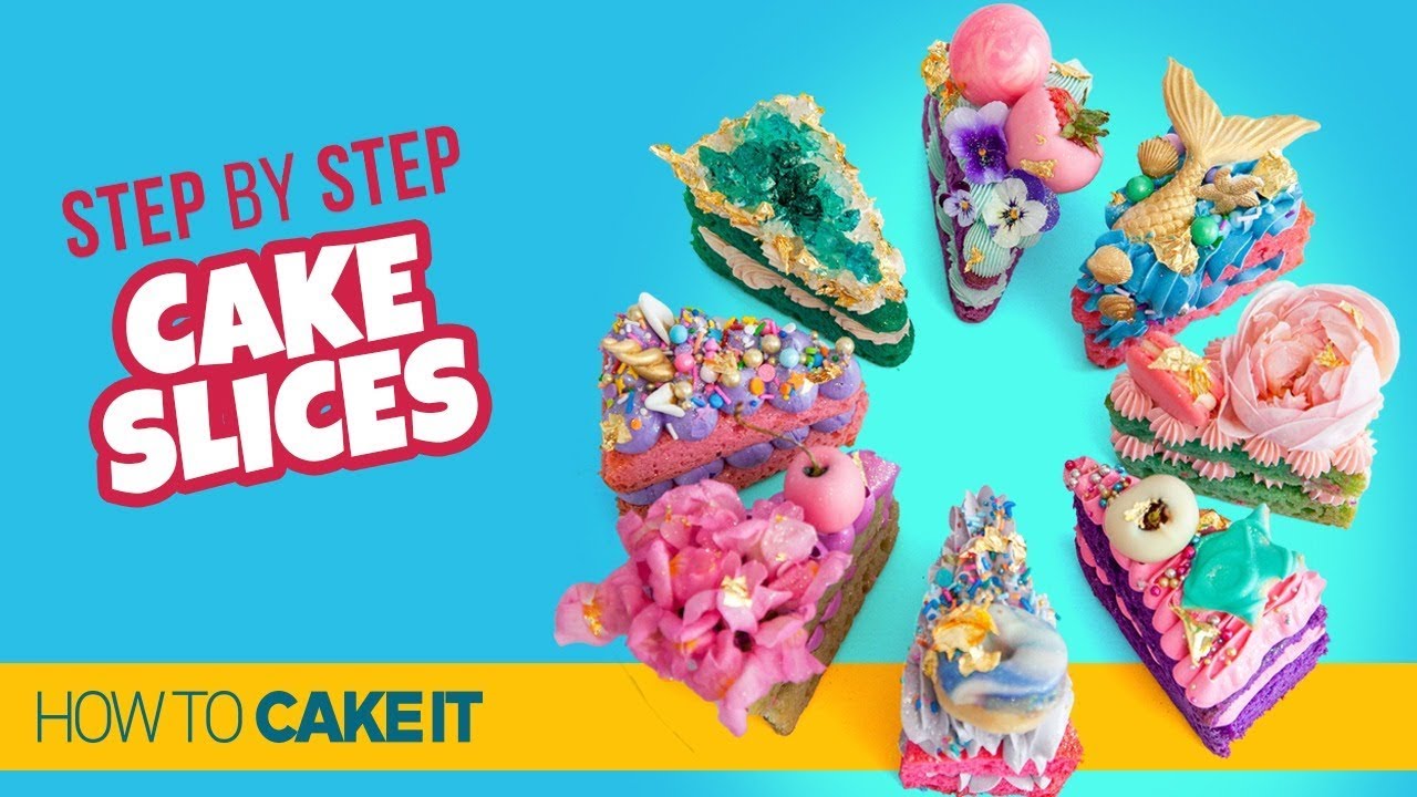 How To Make FANCY Cake Slices by Jyoti Nanra | How To Cake It Step By Step