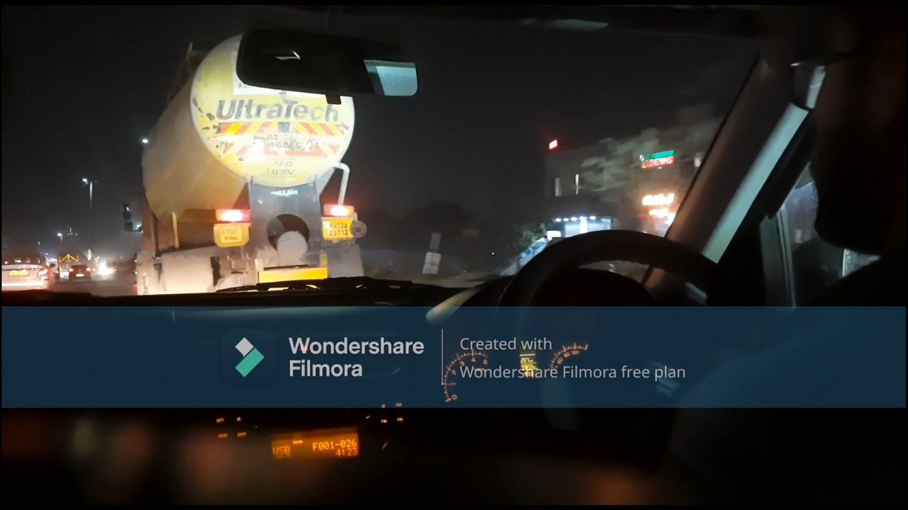 Late night drive | India | Indian street | Highway POV