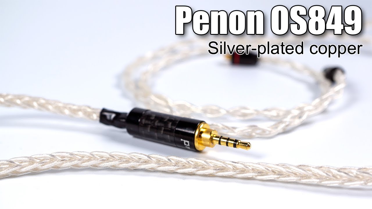 Silver plated cable Penon OS849