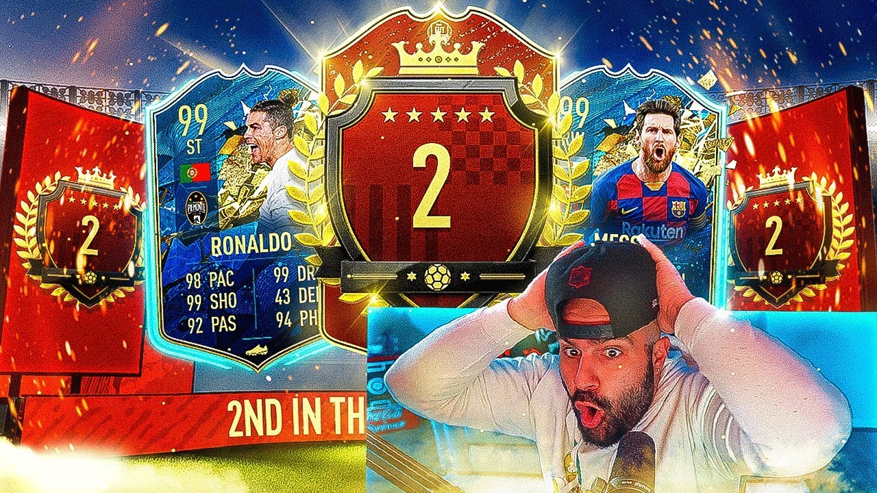 OMG 99 PACKED! INSANE 2ND IN THE WORLD REWARDS! FIFA 20 Ultimate Team