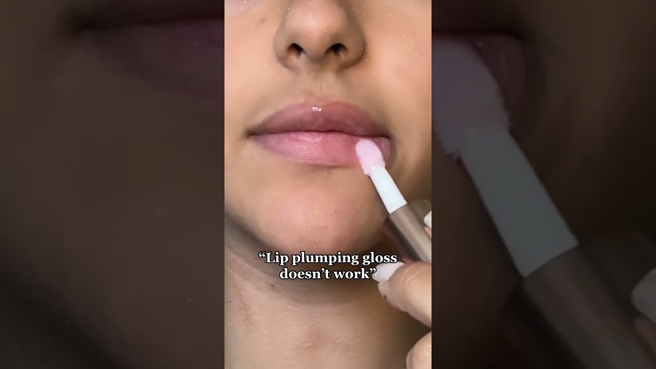 Lip plumping gloss works wonders! ✨ #lipplumper #plumpinggloss #IPSY