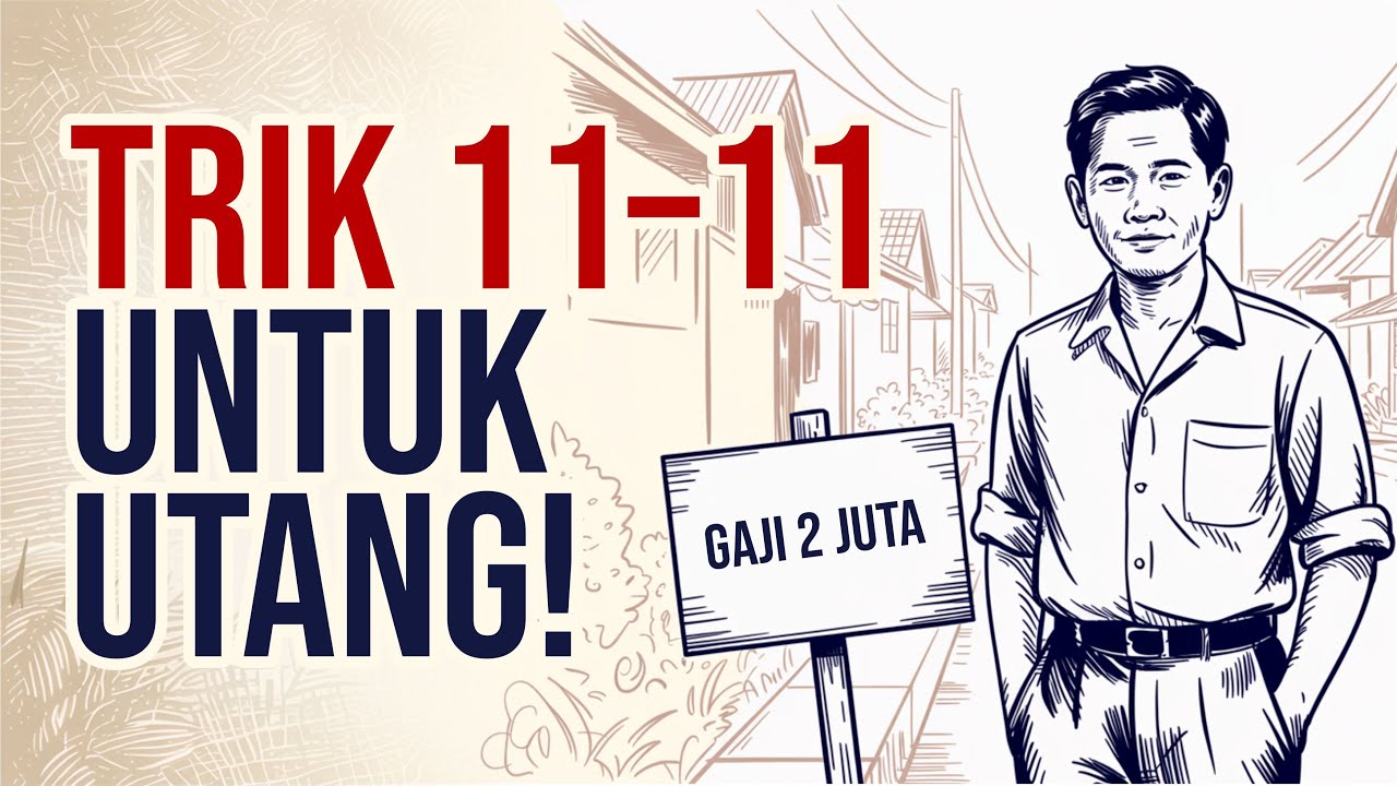 Metode 11–11: Cara Mengurangi Tekanan Utang Untuk Kamu yang Gaji 1–2 Juta