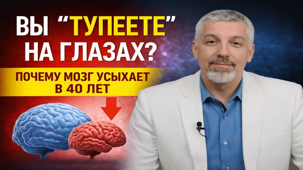 "Туман в Голове" и Плохая Память? Это Начало ДЕМЕНЦИИ! (Как Спасти Мозг)