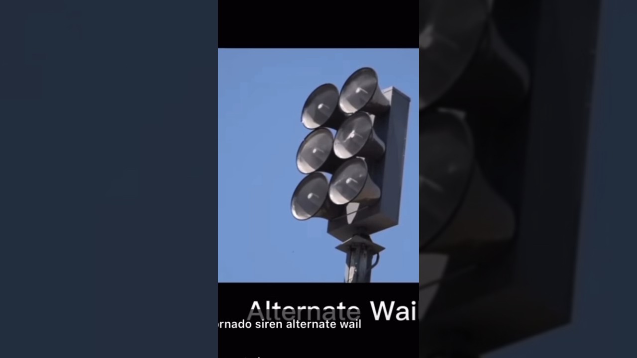 Different types of tornado sirens