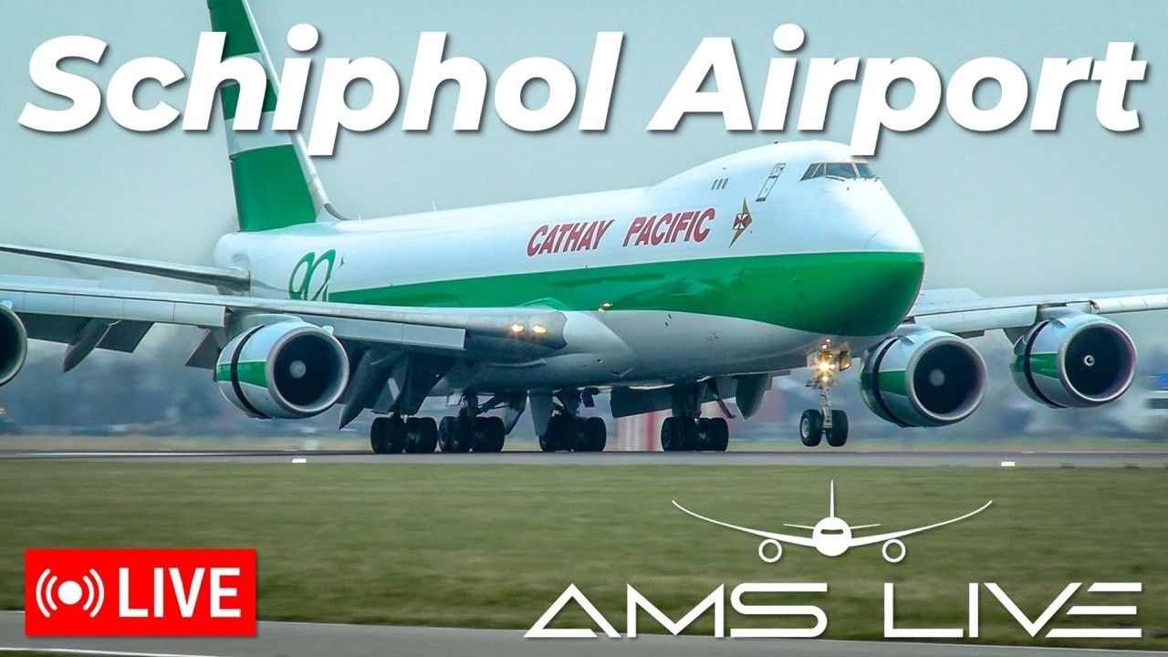 🔴 LIVE: PLANE SPOTTING at Amsterdam Schiphol Airport | Oct 23, 2026