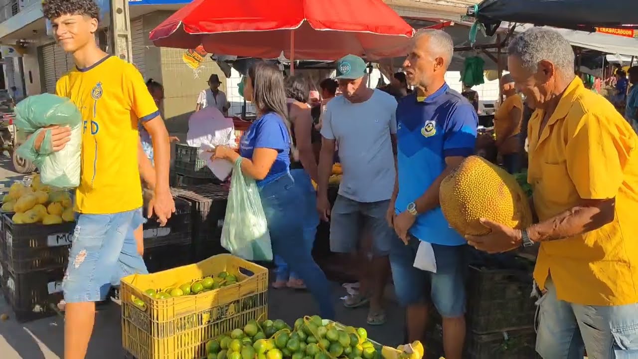 Feira Livre de Estrela de Alagoas. AL. 15/02/2025 #nordeste - Brasil