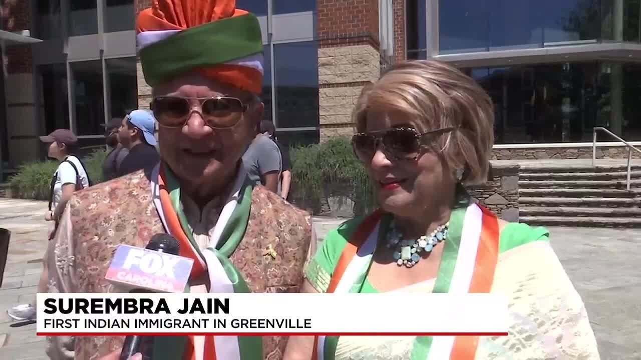 First Indian immigrants to Greenville share their story downtown