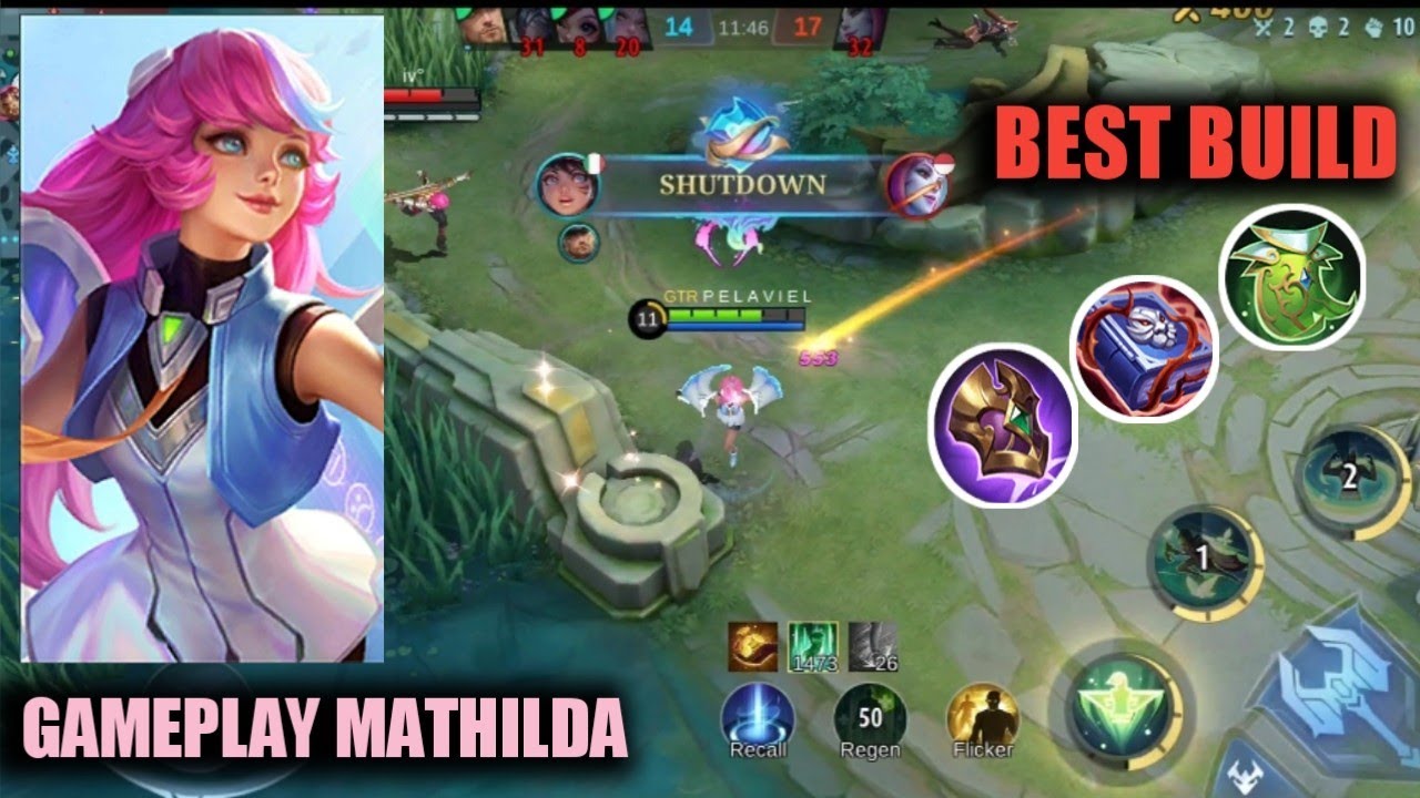 GAMEPLAY MATHILDA - MATHILDA BEST BUILD - MOBILE LEGENDS