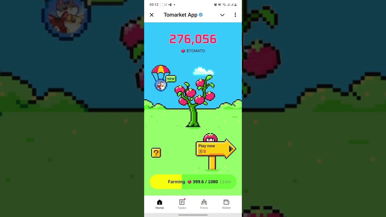 Airdrop Blockchain Bitget/Tomato token lunch