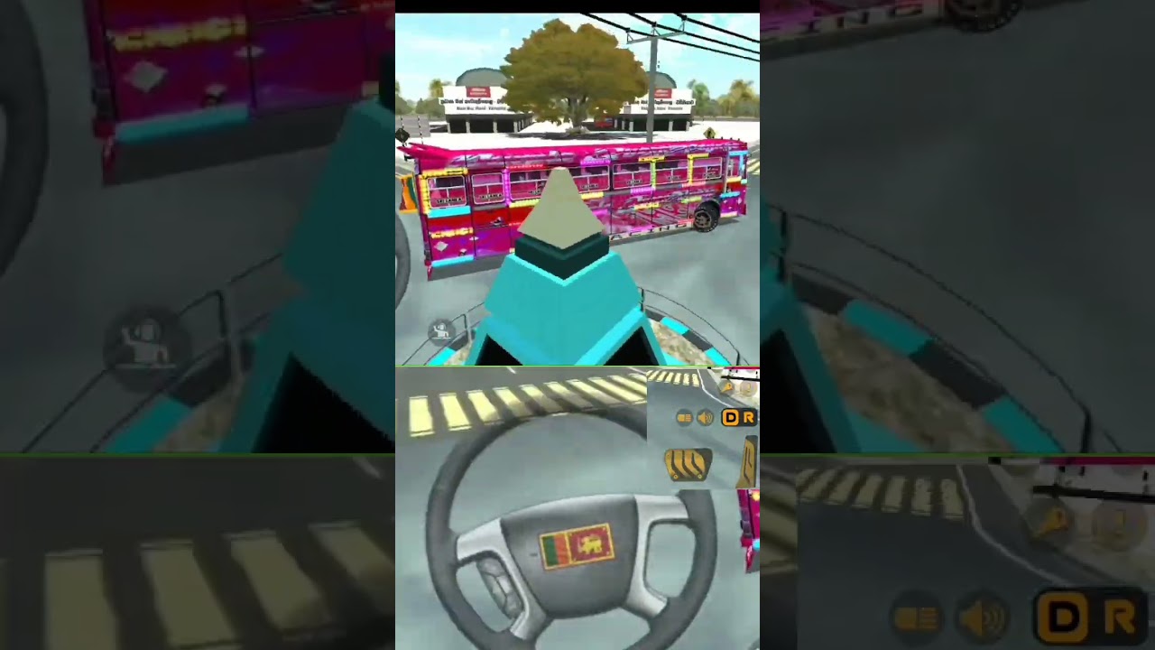 Dam Rajina || Driving Simulator Sri Lanka #damrajina #bus #gaming #shorts