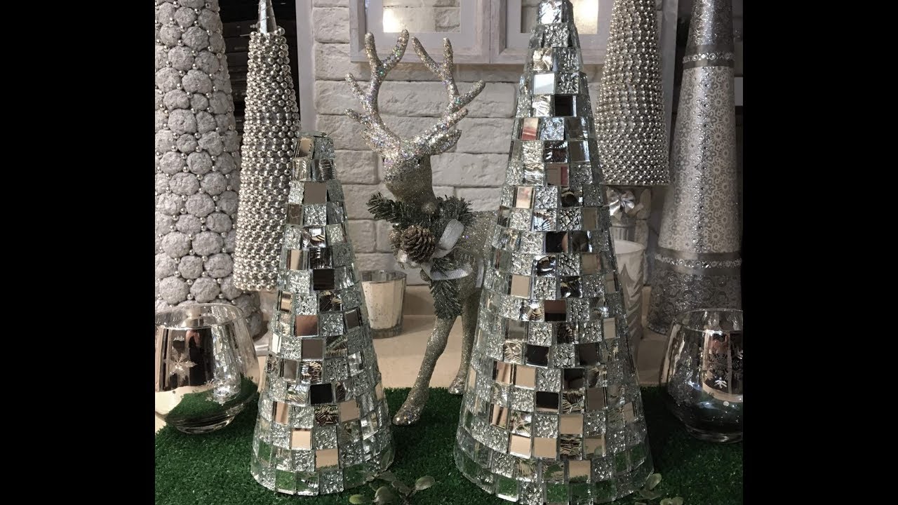ЁЛКА из стеклянной мозаики!🎄Christmas tree of glass mosaic