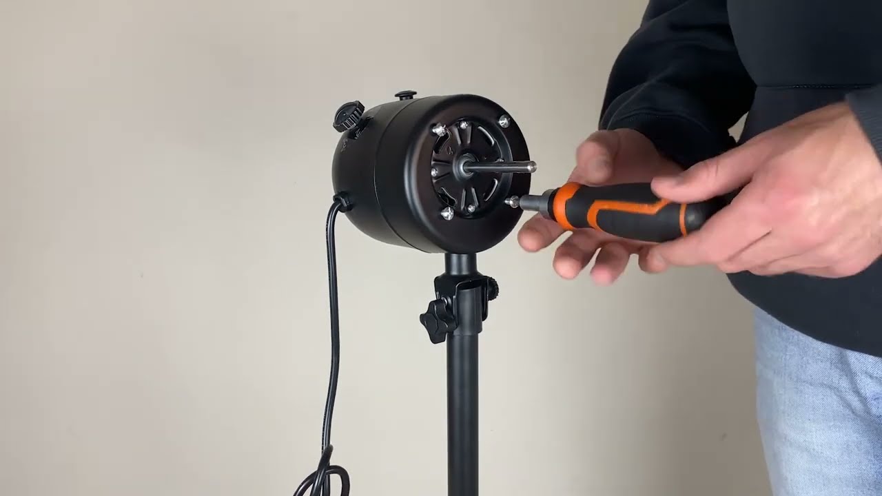 How to Assemble the ALVA 40cm Metal Telescopic Pedestal Fan | Step-by-Step Guide (Matte Black)