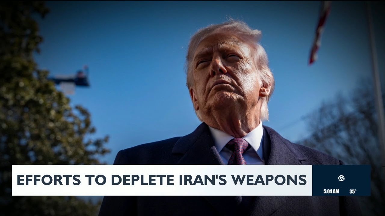 Efforts continue to deplete Iranian weapons