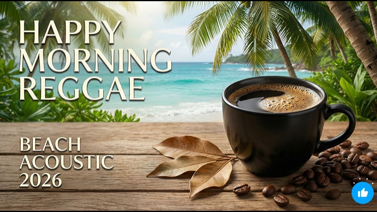 Happy Morning Reggae 🌴 Fresh February Reggae Vibes & Relaxing Cafe Instrumental Music for Studying