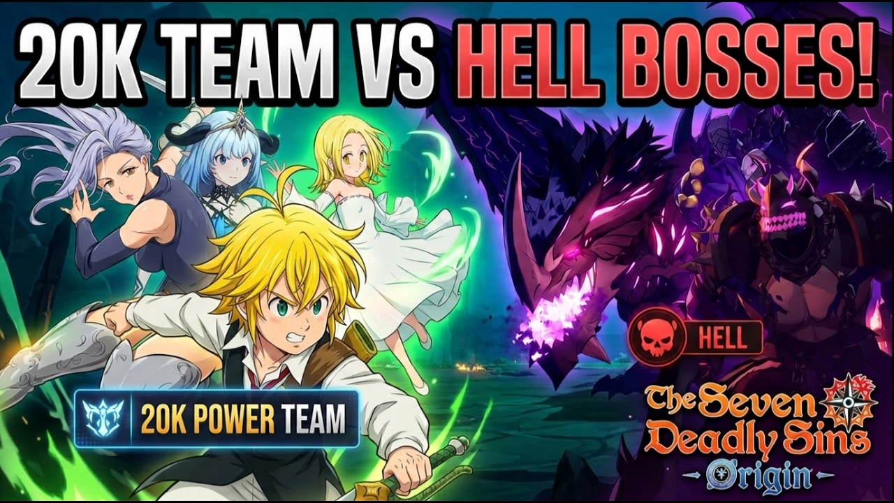 The Seven Deadly Sins: Origin - Solo highest difficulty bosses!