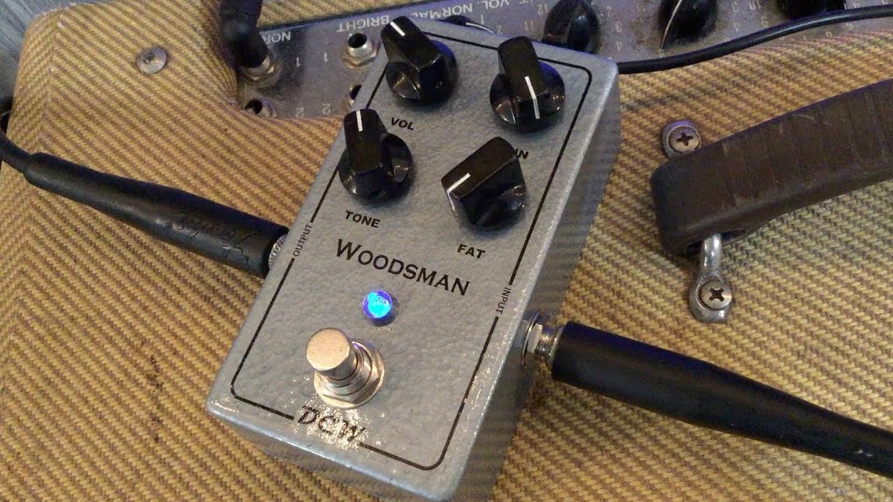 DCW Woodsman Drive Distortion Pedal Demo Video