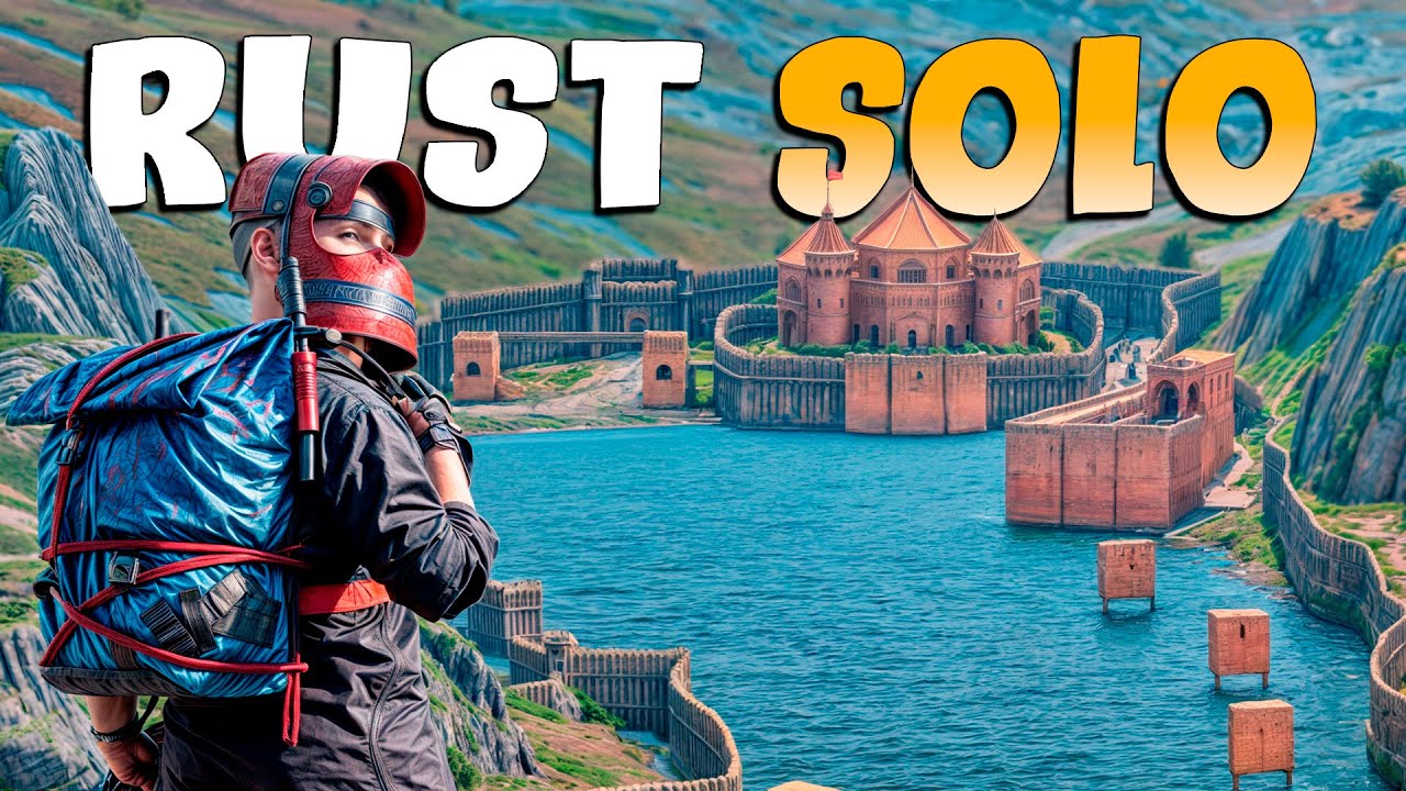 PRIVATIZEI O MAIOR LAGO DO RUST JOGANDO SOLO