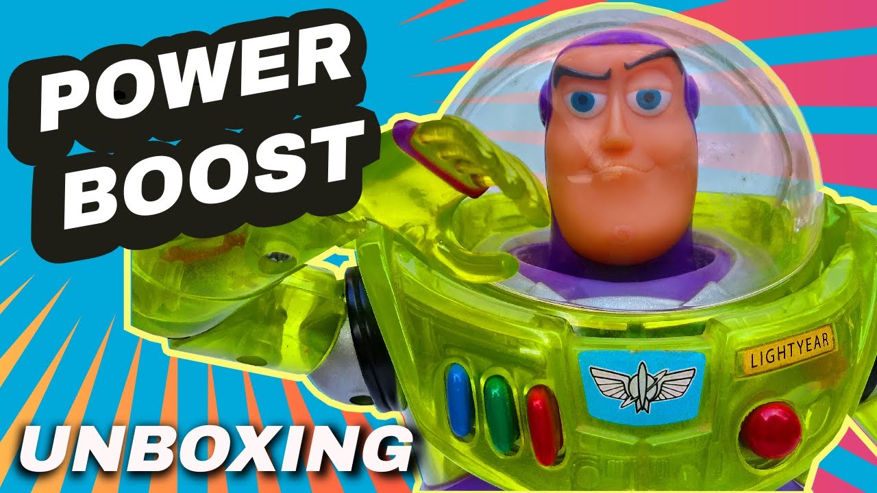 Power Boost BUZZ LIGHTYEAR de Mattel (1998) | UNBOXING REVIEW de Disney Pixar Toy Story