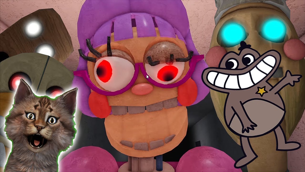 Sheriff Toadster Korkunç Robot Öğretmenden Kaçıyor 😱😱😱 - Roblox / MISTER ANI-TRON DETENTION