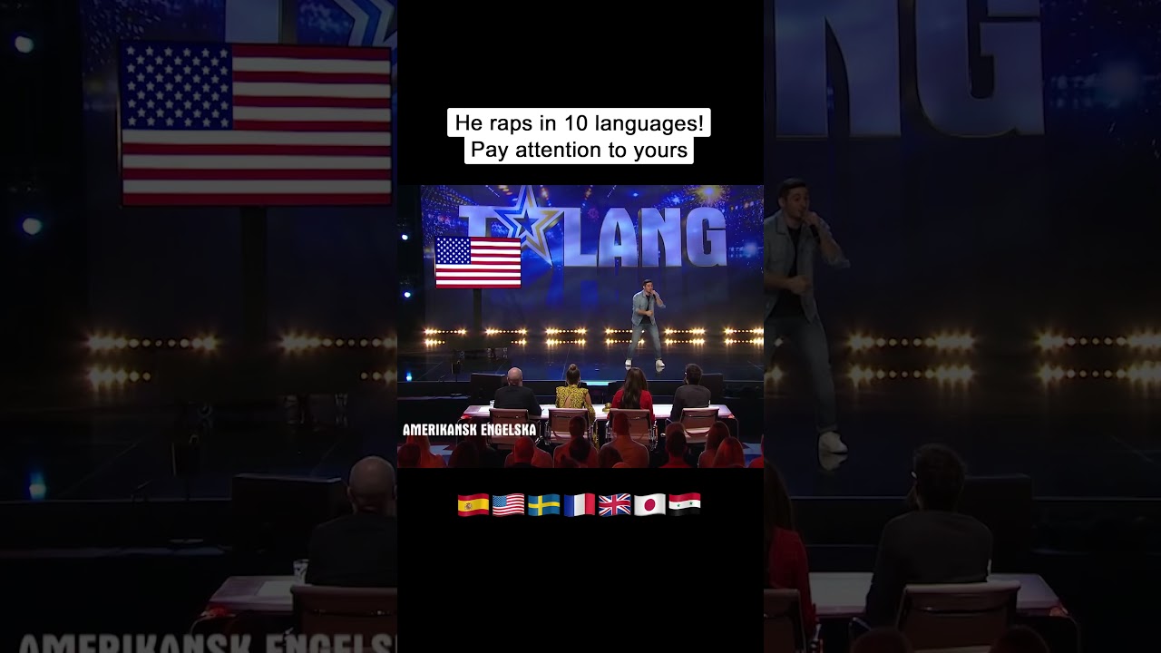 One Guy Raps In 10 Different Languages