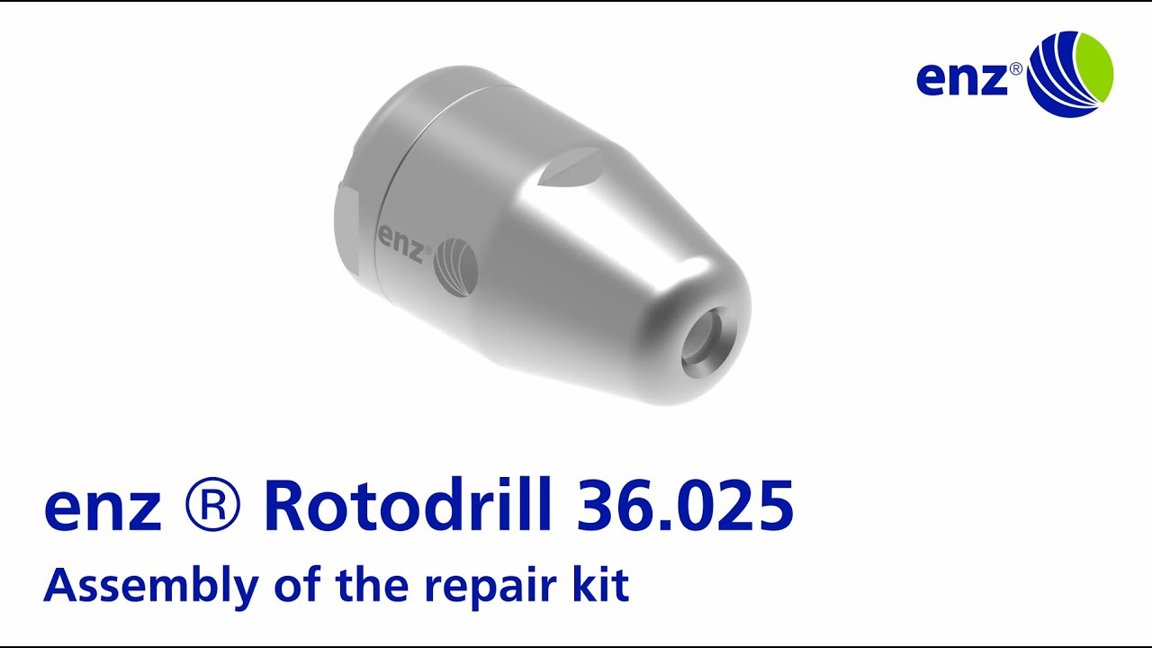 Rotodrill 36.025 - Assembly of the repair kit