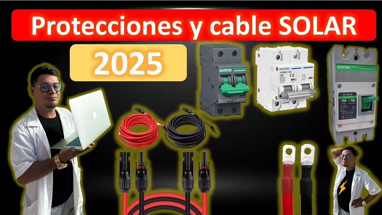 ✅ Como Calcular Breakers y cableado paneles solares