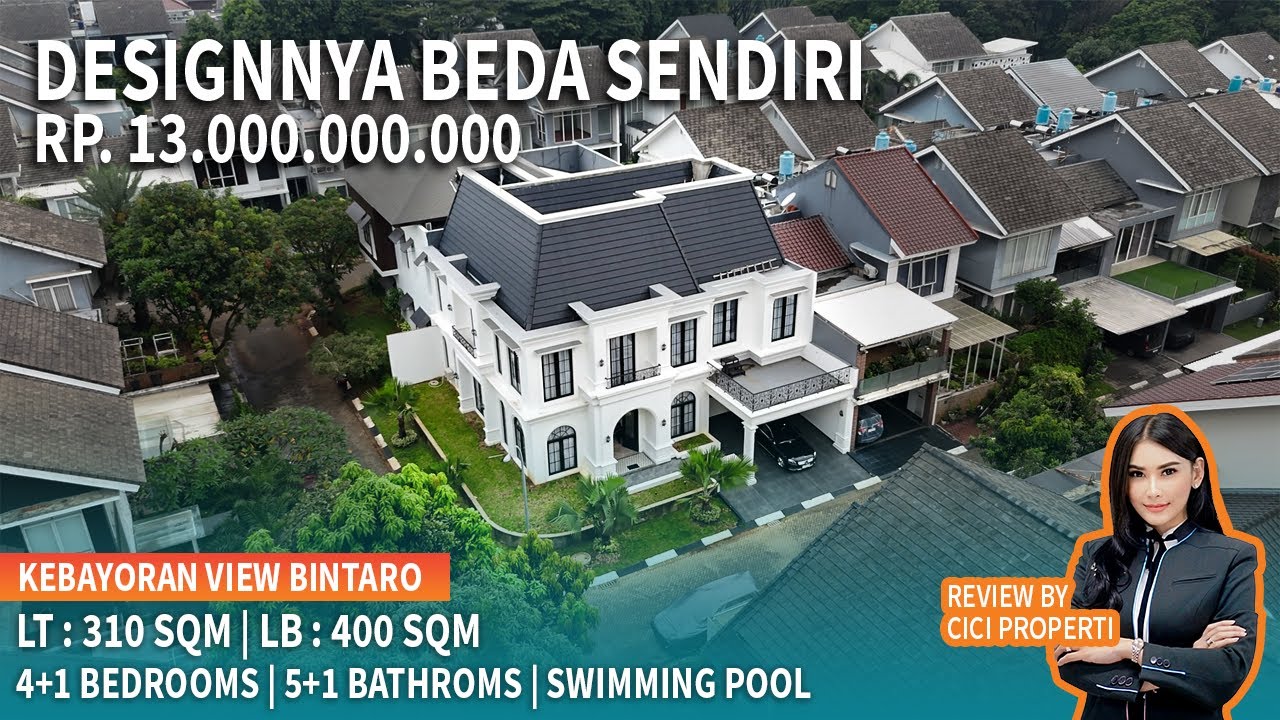 INI RUMAH BEDA SENDIRI | AMERICAN CLASSIC BRAND NEW | BINTARO | REVIEW BY CICI PROPERTI
