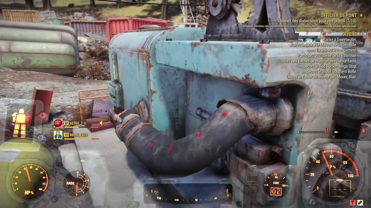 Fallout 76 les extracteur