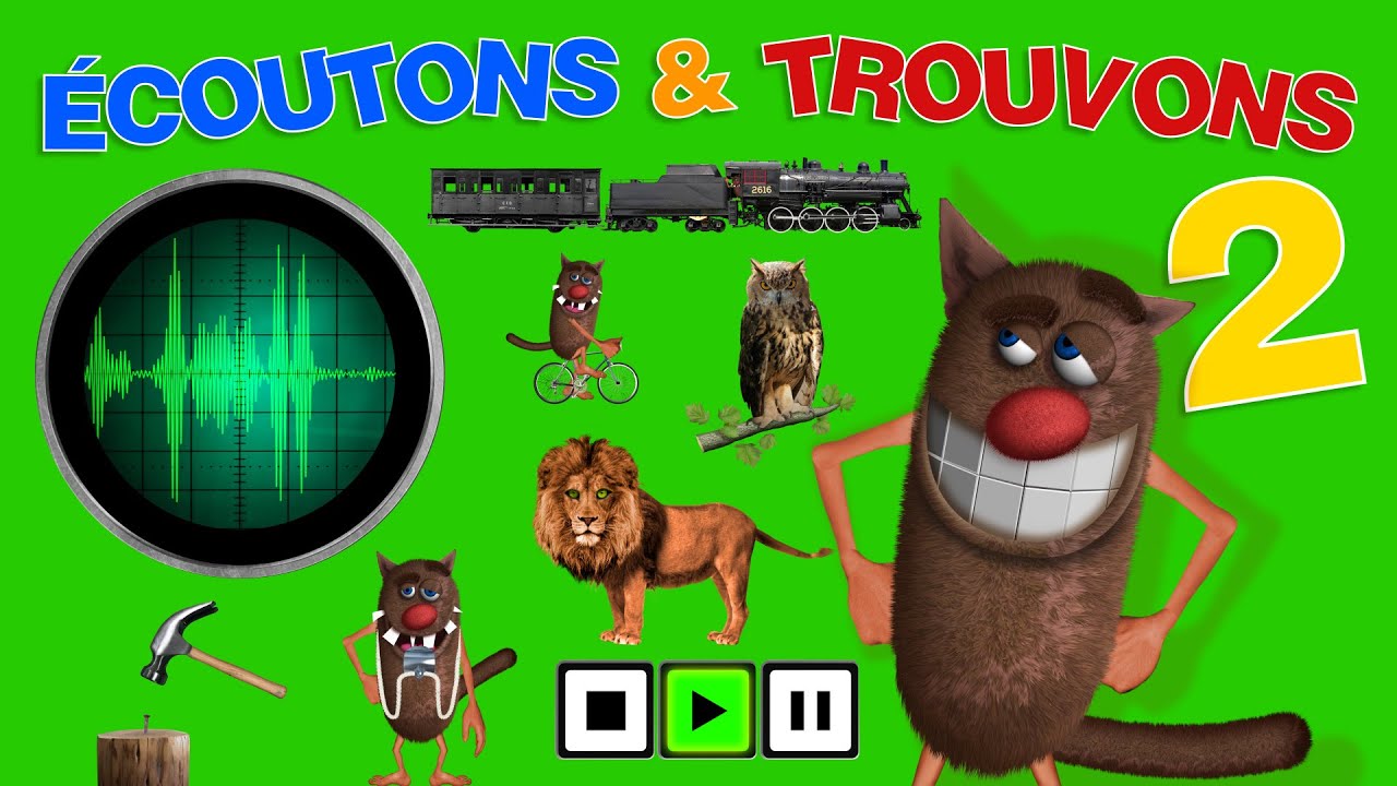 Foufou - Ecoutons & Trouvons/Listen & Find for Kids (Serie02) 4k