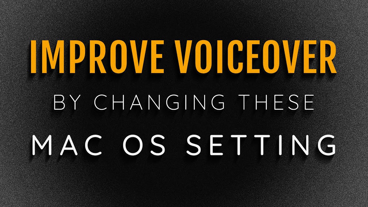 Change These 2 MacOS Default Settings To Improve Your VoiceOver Experience as a Blind Mac User!