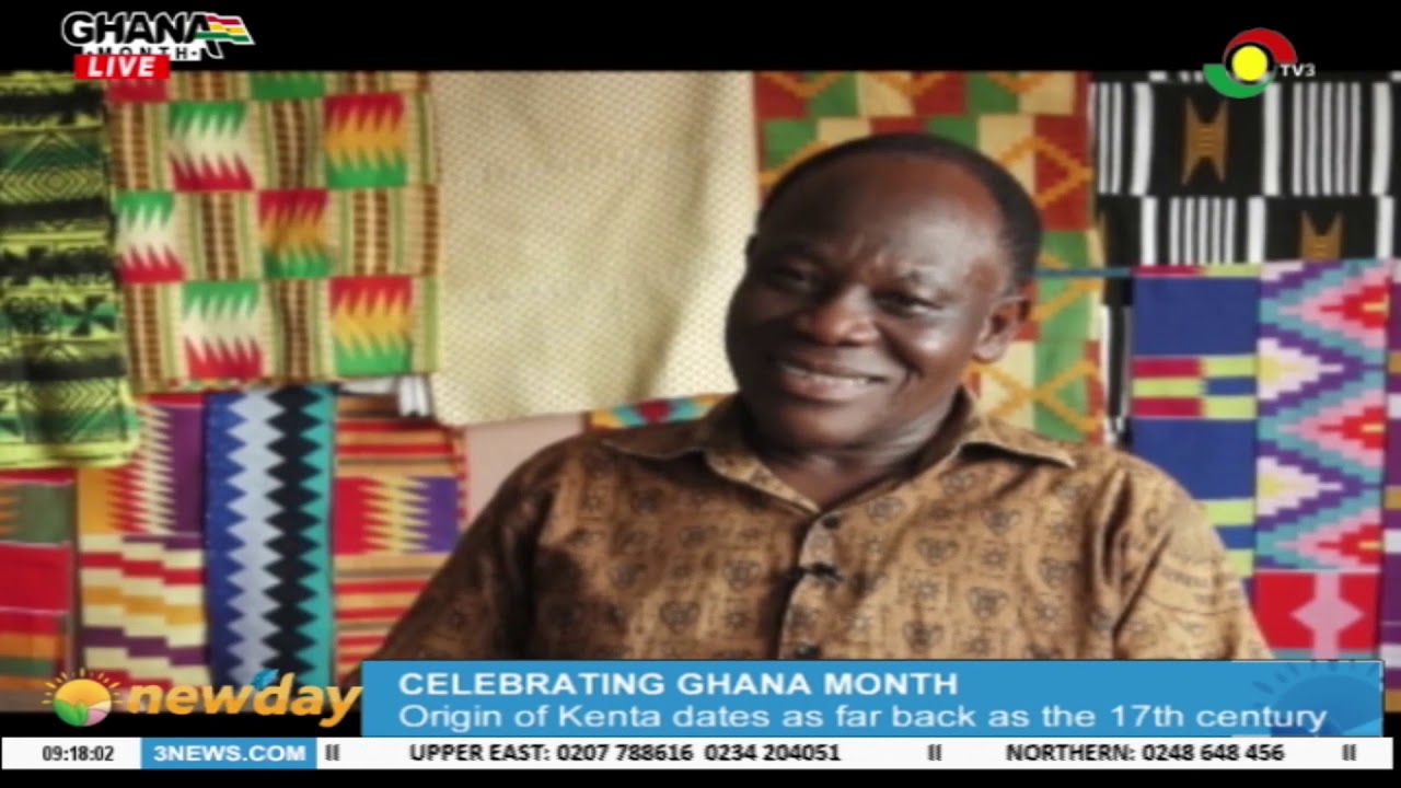 History behind kente and their names