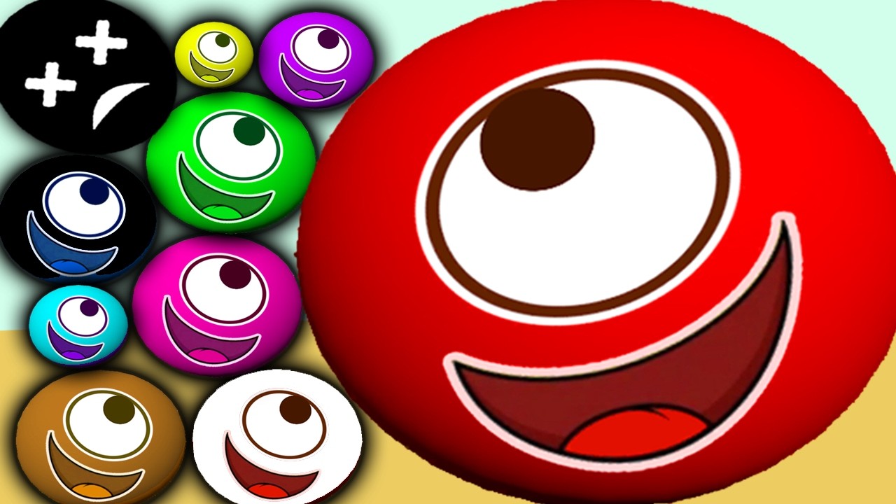Hungry Balls Fails vs Pro Tricks (Level 100 - 125) Android / iOS Gameplay Walkthrough