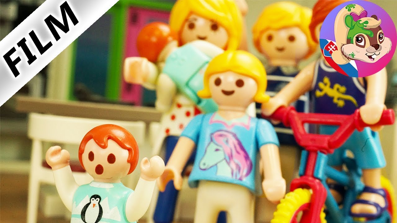 Playmobil po slovensky | FALOŠNÁ RODINA VRABCOVCOV! Emka v nesprávnej luxusnej vile | Detský seriál