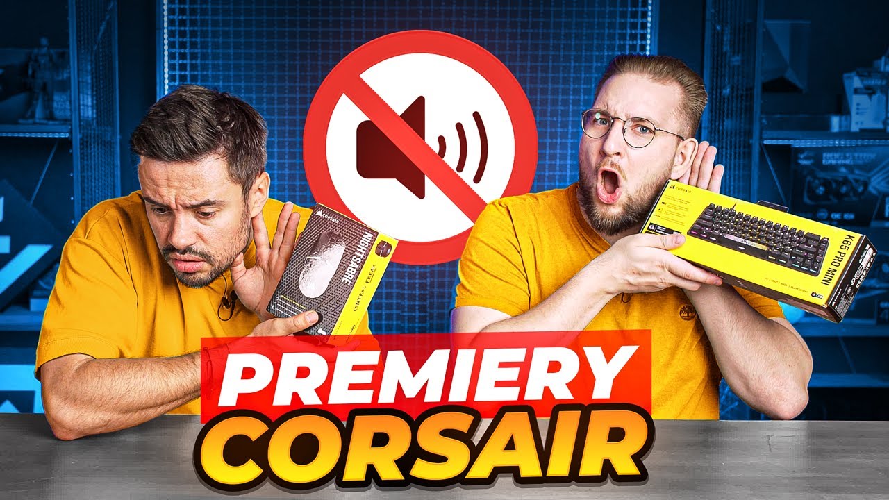 TE PRZEŁĄCZNIKI SĄ OBŁĘDNE! Corsair K65 PRO mini i Nightsabre