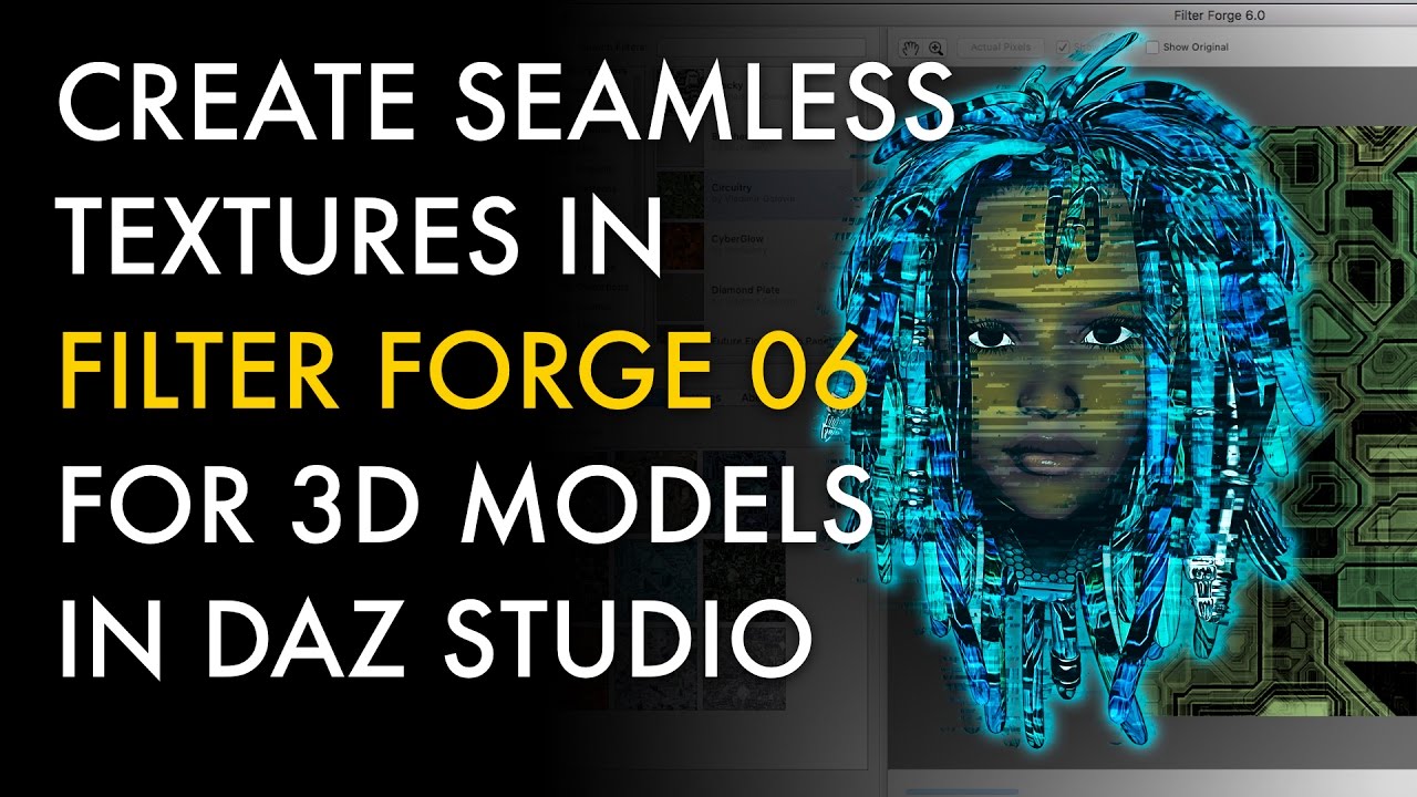 Create Seamless Textures in Filter Forge 6 for 3D Models in DAZ Studio
