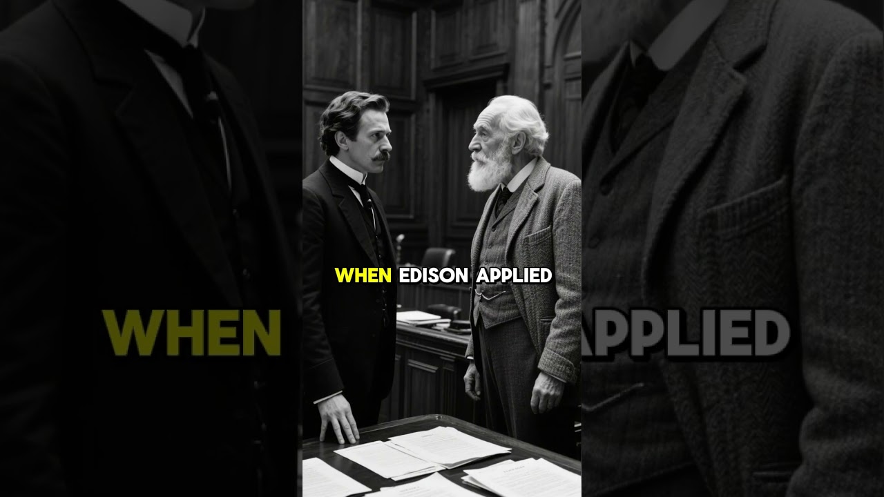 Did Edison Steal This Patent? #inventionstory #innovation #patenthistory