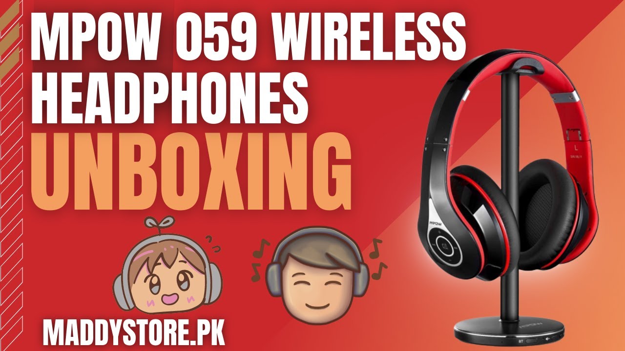 THE #1 HEADPHONES ON AMAZON | Mpow 059 Bluetooth Headphones | Unboxing | Maddystore.pk