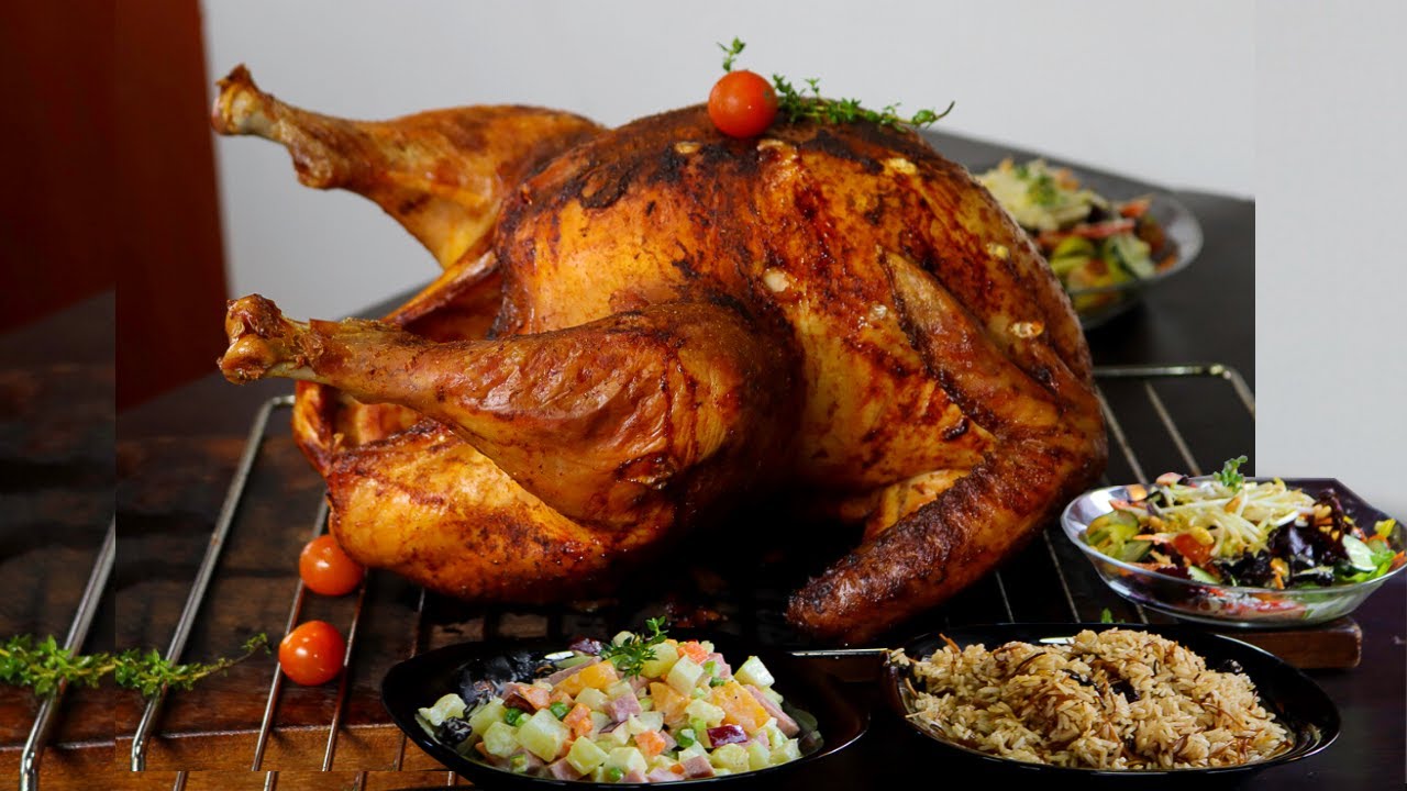 ¡El arte de Cocinar Pavo al Horno Navideño en un Toque (Arroz árabe ) | Cocina Fácil