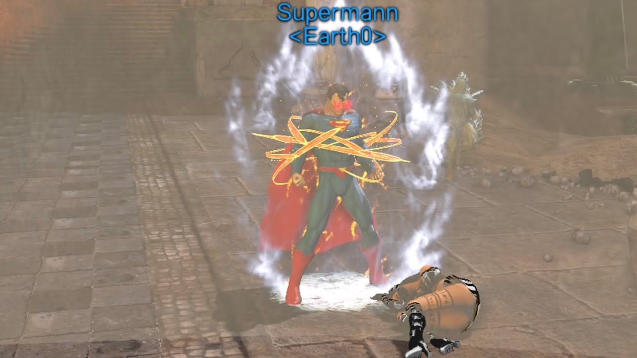DCUO Supermann vrs Stelly Part 9 Temple 4v4 Scrimmage