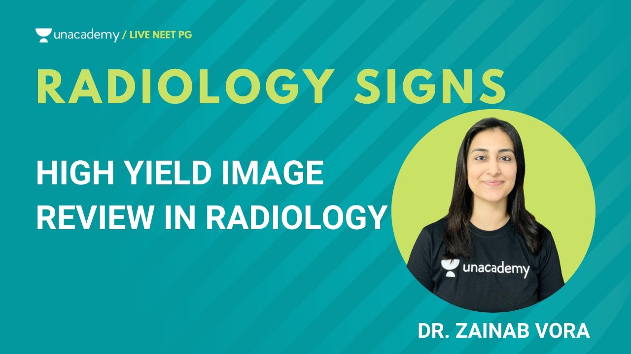Radiology Signs | High Yield image review in radiology with AIIMS PG Rank 1 Dr. Zainab Vora