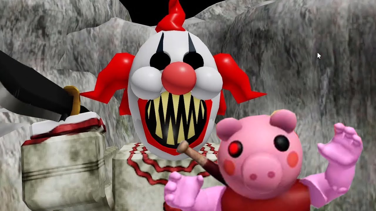Escape The Carnival of Terror Obby! Piggy Vs Carnival of Terror JUMPSCARES & WALKTHROUGH