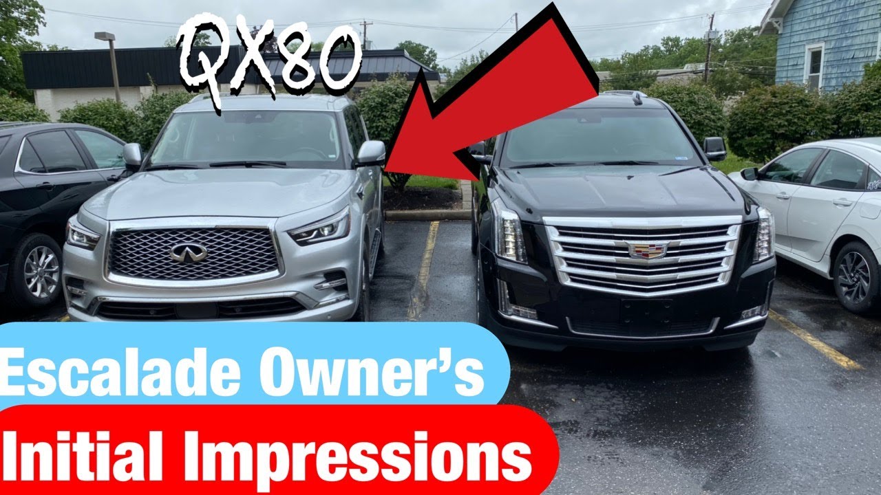 2020 QX80: Initial Impressions from an Escalade Owner