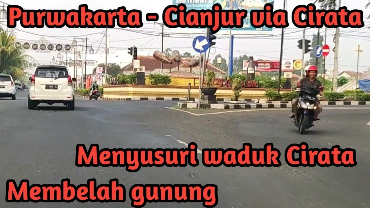 PERJALANAN PURWAKARTA - CIANJUR via Waduk Cirata