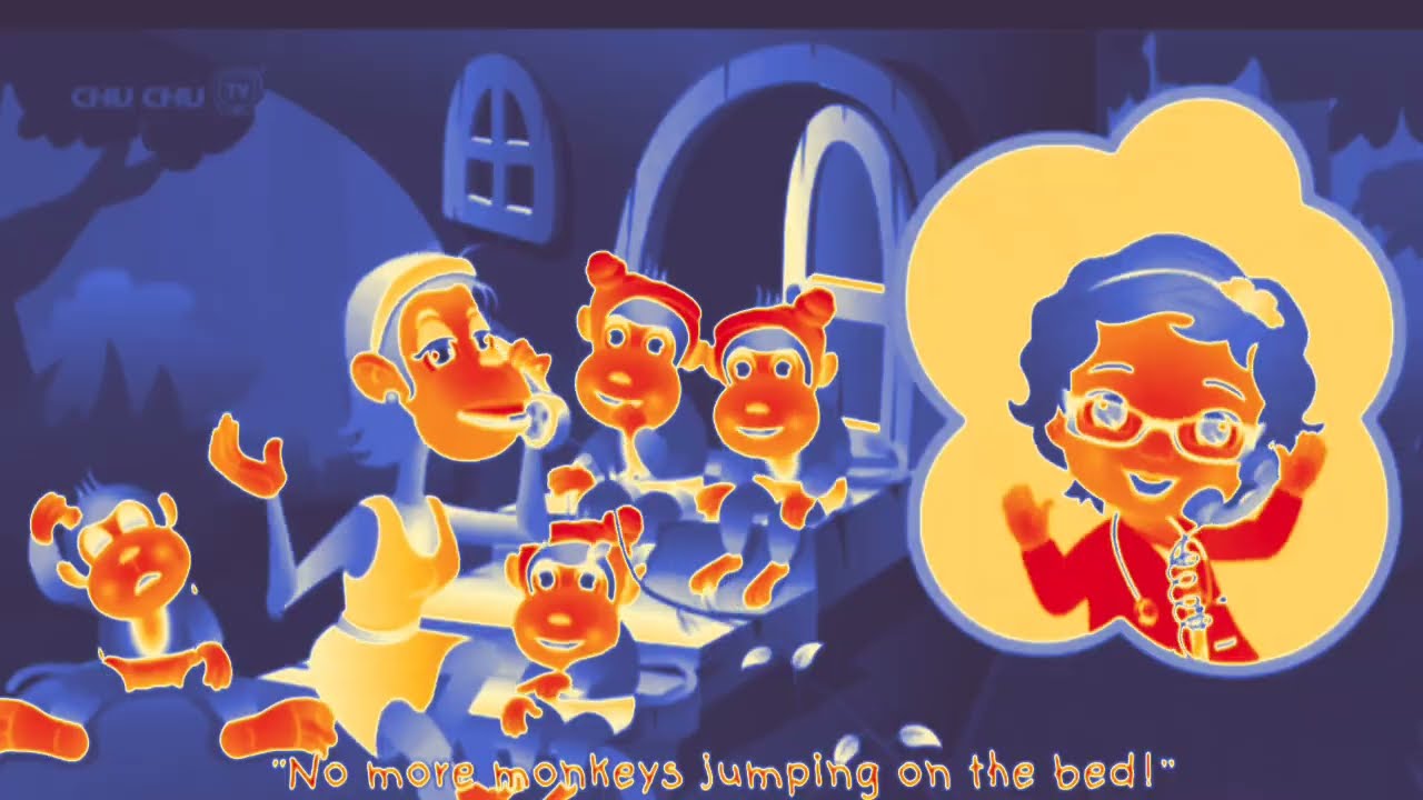 2 Little Monkey Jumping On the Bed Effects | Sponsored By gamavision Csupon Effects