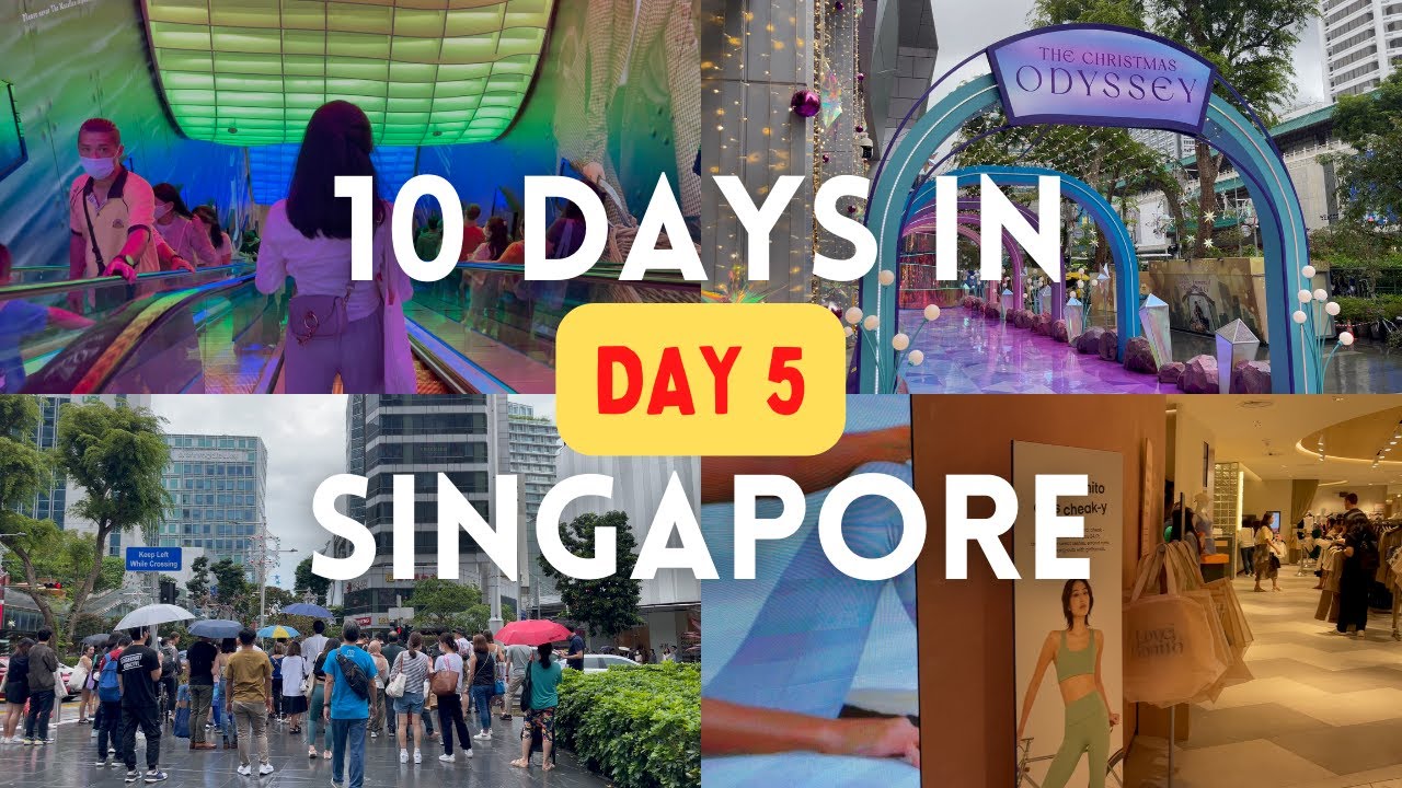 10 DAYS IN SINGAPORE VLOG | DAY 5 - ION ORCHARD ROAD, WISMA ATRIA, 313 SOMERSET, ORCHARD CENTRAL