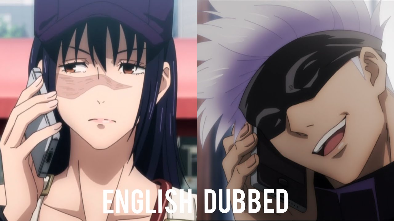 Gojo &times; Utahime Phone Call Scene *English Dub* | Jujutsu Kaisen Episode 24