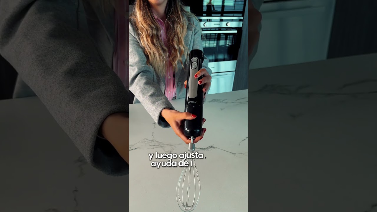 &iquest;C&oacute;mo hacer funcionar nuestra Minipimer Wireless FDV?