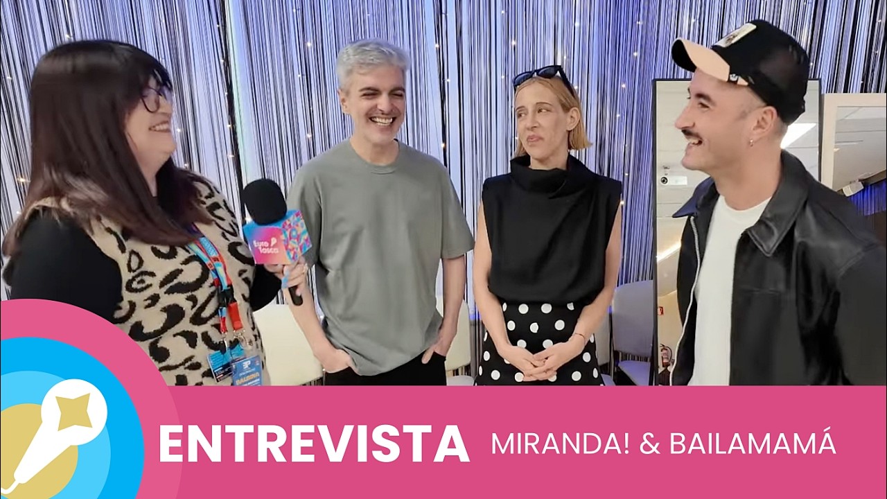 Entrevista a Miranda! & Bailamamá: 